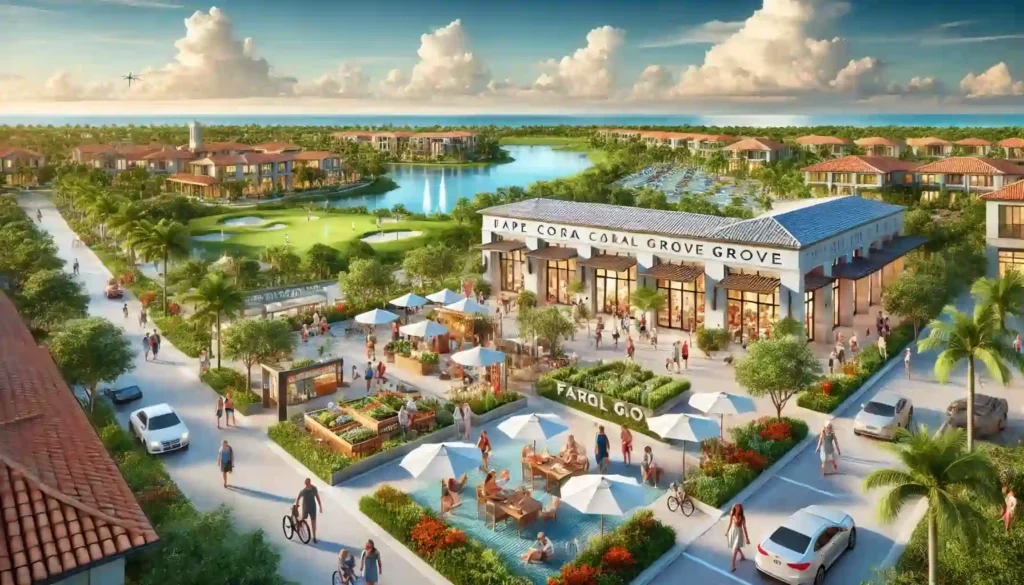 Coral Grove mixed-use development concept
